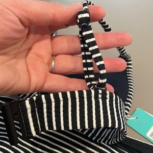 Seafolly Swim Seafolly Bikini Black Go Overboard Striped Ribbed
